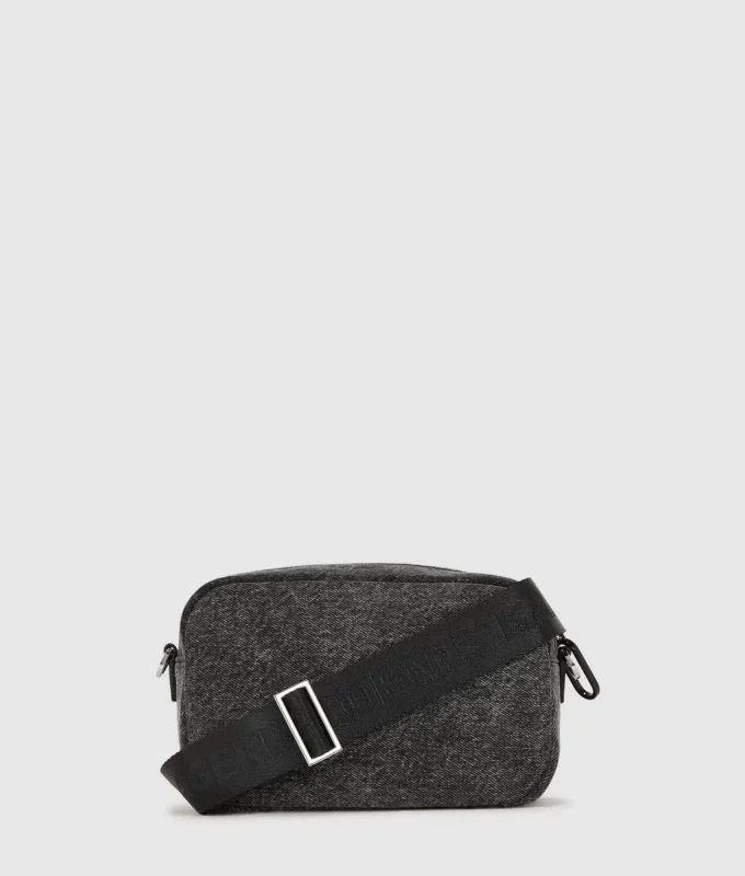 Borsa a tracolla in denim per fotocamera Borsa a tracolla in denim per fotocamera
