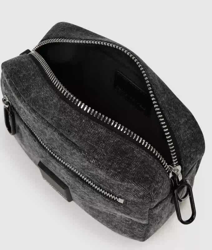 Borsa a tracolla in denim per fotocamera Borsa a tracolla in denim per fotocamera