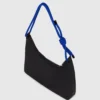 Borsa a tracolla in nylon con cordino Borsa a tracolla in nylon con cordino