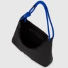 Borsa a tracolla in nylon con cordino Borsa a tracolla in nylon con cordino