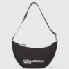 Borsa a tracolla in nylon con logo Borsa a tracolla in nylon con logo