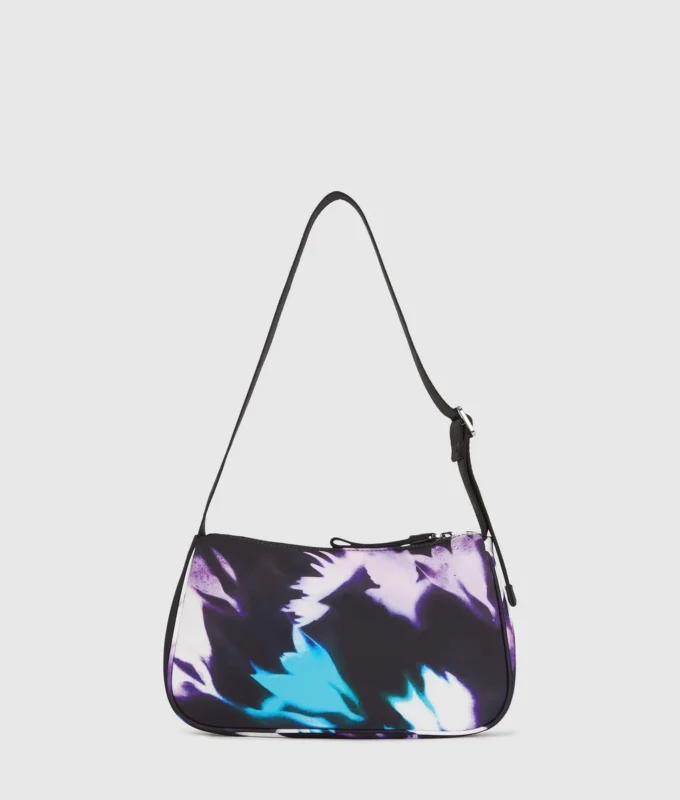 BORSA A TRACOLLA IN NYLON FLOREALE BORSA A TRACOLLA IN NYLON FLOREALE