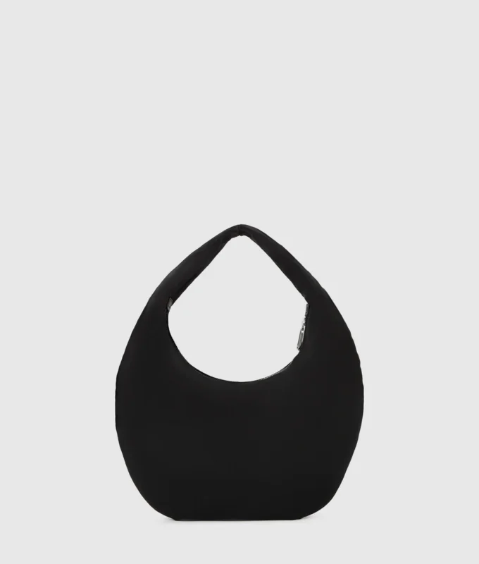 Borsa a tracolla in nylon lucido Borsa a tracolla in nylon lucido