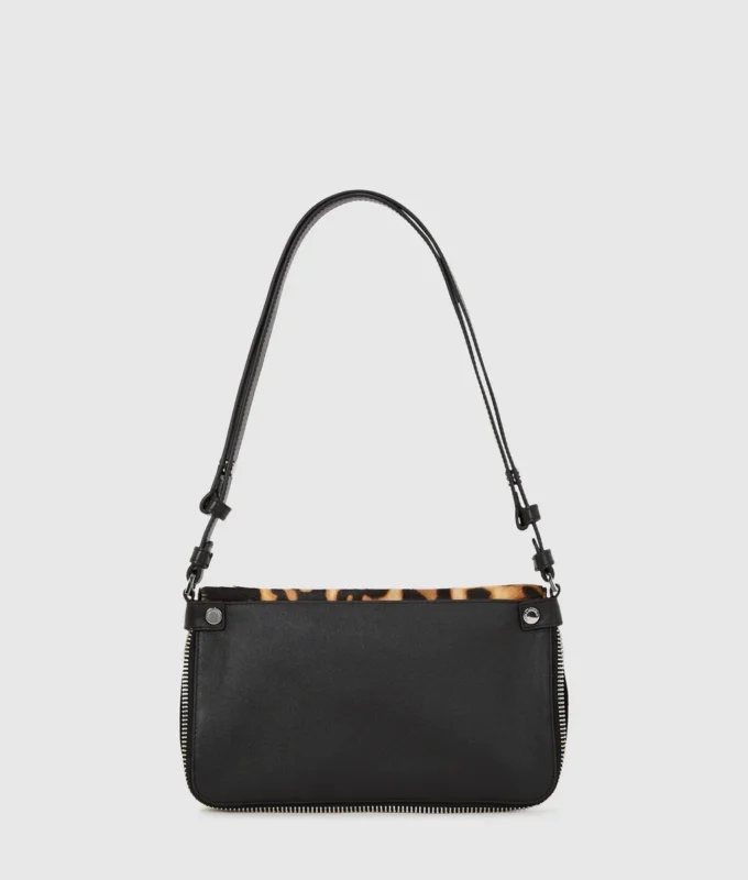 Borsa a tracolla K/Hardware leopardata Borsa a tracolla K/Hardware leopardata