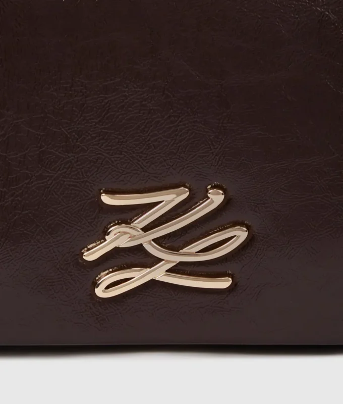 Borsa a tracolla lucida K/Autograph Borsa a tracolla lucida K/Autograph