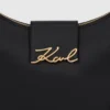 Borsa a tracolla media con zip K/Signature Borsa a tracolla media con zip K/Signature