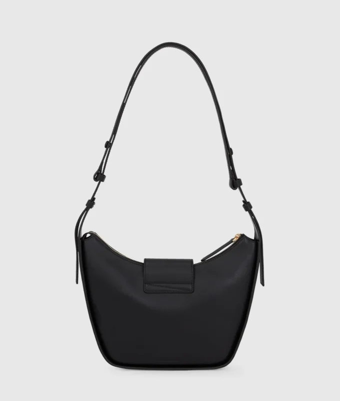 Borsa a tracolla media con zip K/Signature Borsa a tracolla media con zip K/Signature