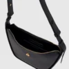 Borsa a tracolla media con zip K/Signature Borsa a tracolla media con zip K/Signature