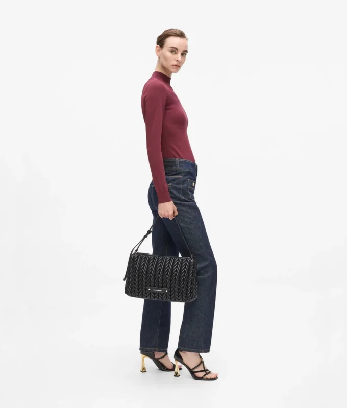 Borsa a tracolla media K/Weave Borsa a tracolla media K/Weave