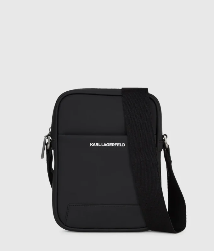 Borsa a tracolla minimalista con logo