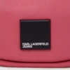 BORSA A TRACOLLA MORBIDA A MEZZALUNA CON LOGO KLJ BOX BORSA A TRACOLLA MORBIDA A MEZZALUNA CON LOGO KLJ BOX
