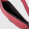 BORSA A TRACOLLA MORBIDA A MEZZALUNA CON LOGO KLJ BOX BORSA A TRACOLLA MORBIDA A MEZZALUNA CON LOGO KLJ BOX