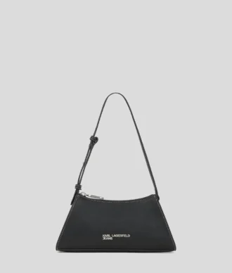 BORSA A TRACOLLA PICCOLA CON LOGO IN METALLO