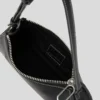 BORSA A TRACOLLA PICCOLA CON LOGO IN METALLO BORSA A TRACOLLA PICCOLA CON LOGO IN METALLO
