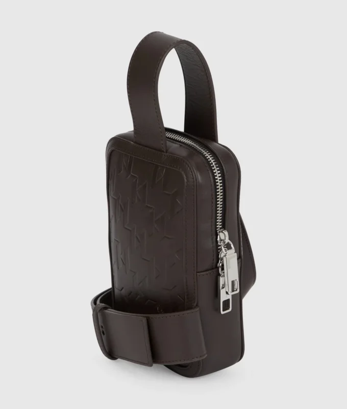 BORSA A TRACOLLA PICCOLA IN PELLE K/LOOM