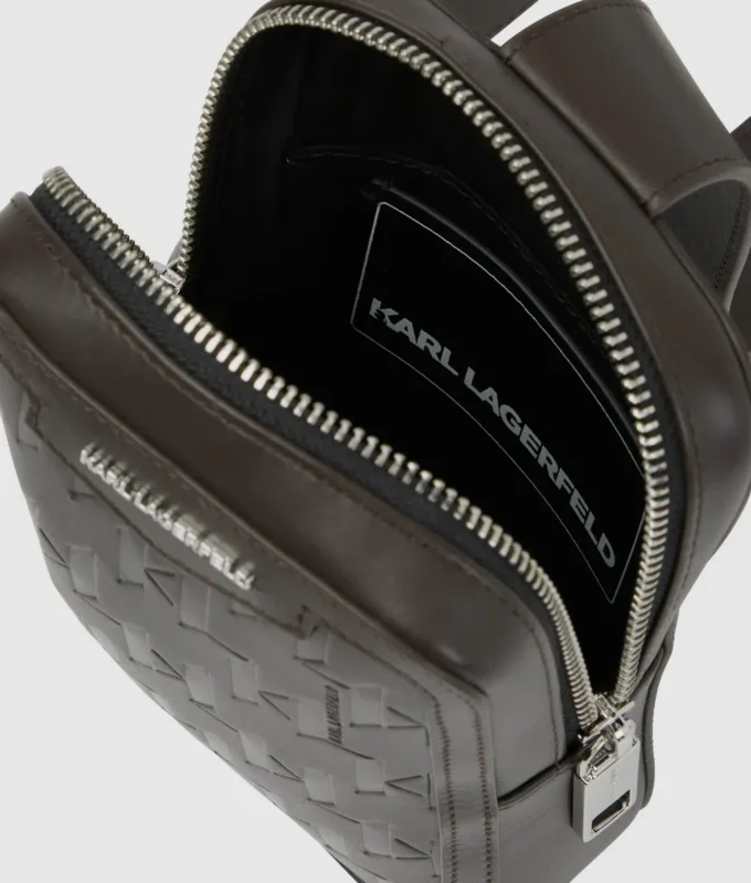 BORSA A TRACOLLA PICCOLA IN PELLE K/LOOM