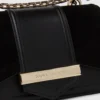 Borsa a tracolla piccola in pelle scamosciata K/Nova