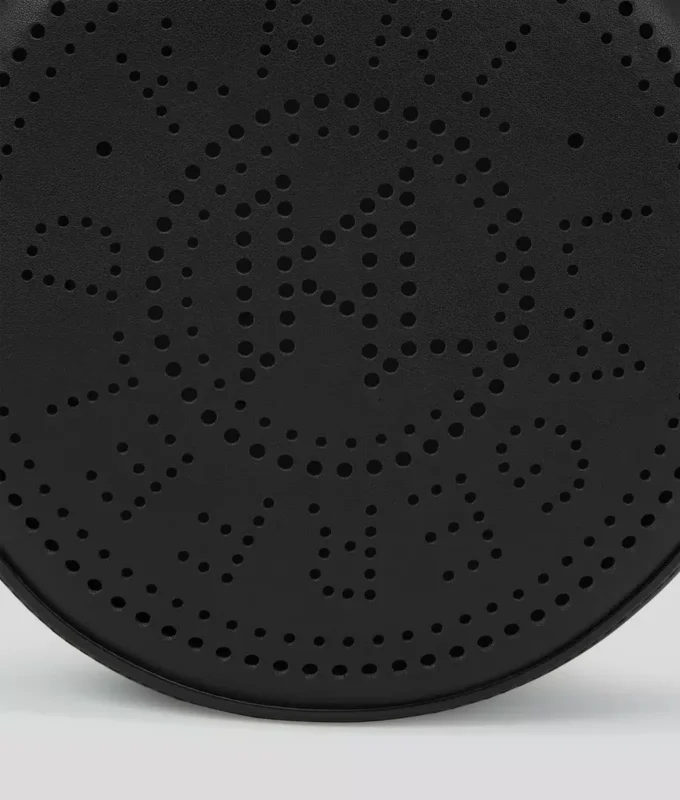BORSA A TRACOLLA ROTONDA CON LOGO IN RILIEVO K/CIRCLE