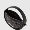 Borsa a tracolla rotonda con paillettes K/Signature Borsa a tracolla rotonda con paillettes K/Signature