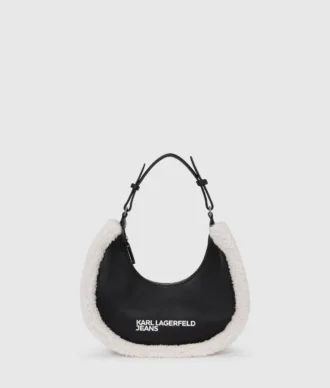 Borsa a tracolla Shearling Moon