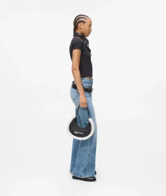 Borsa a tracolla Shearling Moon
