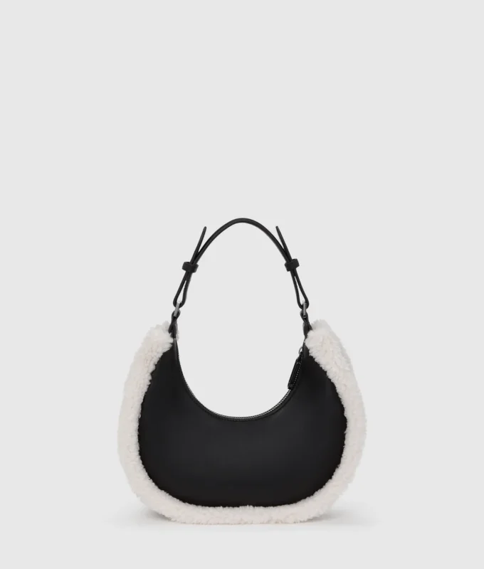 Borsa a tracolla Shearling Moon Borsa a tracolla Shearling Moon