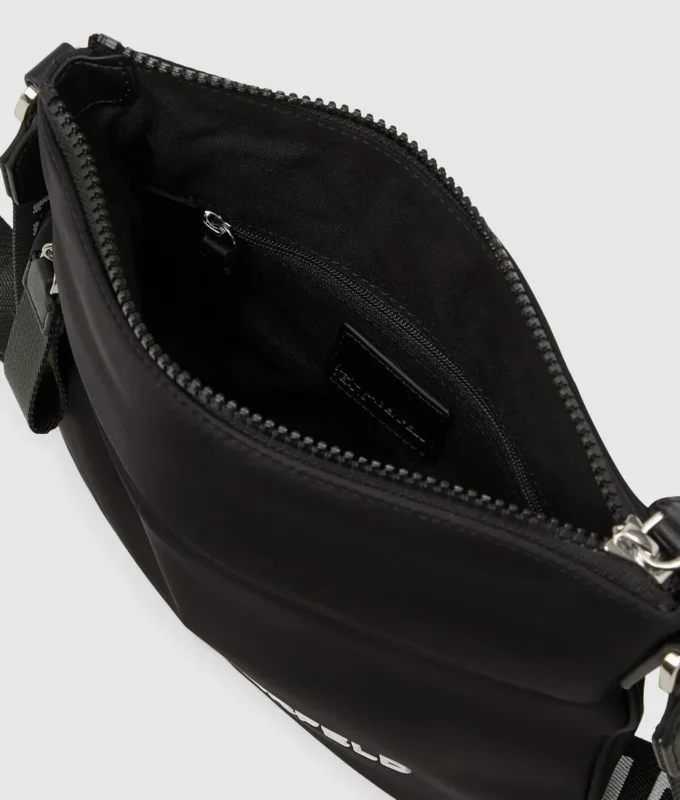Borsa a tracolla slim con logo