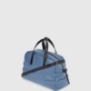 Borsa bowling in denim con fibbia Borsa bowling in denim con fibbia