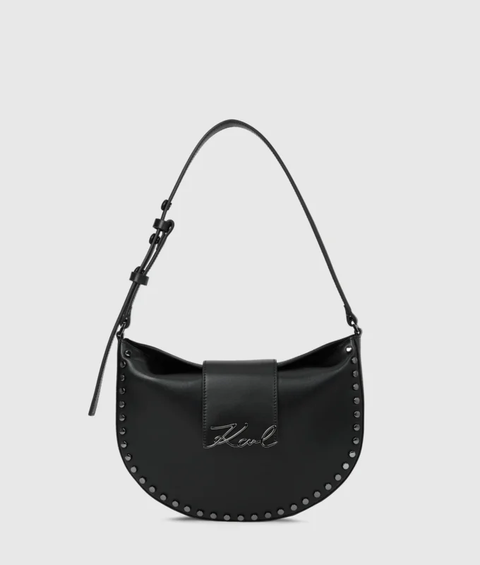 Borsa con borchie K/Signature Borsa con borchie K/Signature