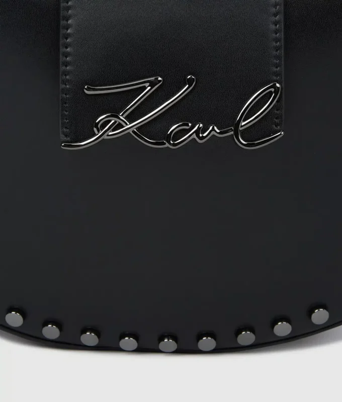 Borsa con borchie K/Signature Borsa con borchie K/Signature