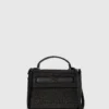 Borsa con manico superiore in strass K/Autograph