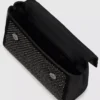 Borsa con manico superiore in strass K/Autograph