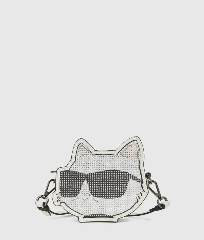 Borsa con strass Choupette da bambina Borsa con strass Choupette da bambina