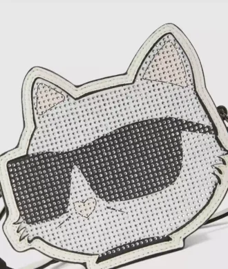 Borsa con strass Choupette da bambina