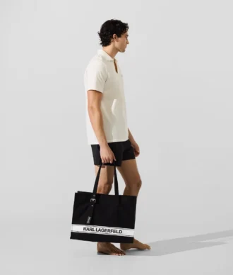 Borsa da spiaggia con logo