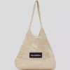 BORSA DA SPIAGGIA CON LOGO ALL’UNCINETTO BORSA DA SPIAGGIA CON LOGO ALL’UNCINETTO