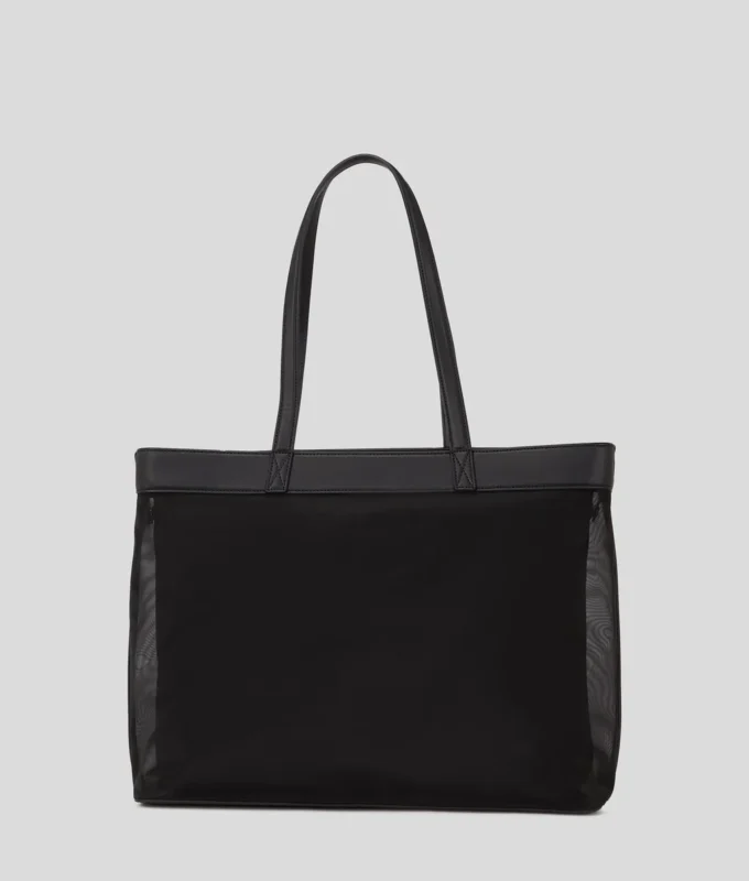 BORSA DA SPIAGGIA IN MAGLIA CON LOGO BORSA DA SPIAGGIA IN MAGLIA CON LOGO
