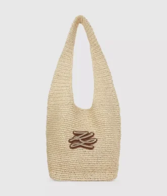 Borsa hobo all’uncinetto K/Autograph