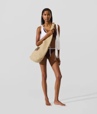 Borsa hobo all’uncinetto K/Autograph