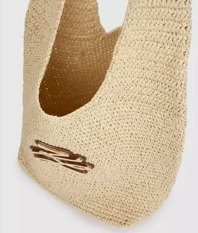Borsa hobo all’uncinetto K/Autograph Borsa hobo all’uncinetto K/Autograph