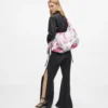 Borsa hobo con stampa grande di pittori Borsa hobo con stampa grande di pittori