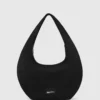 Borsa hobo in nylon lucido Borsa hobo in nylon lucido