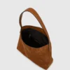 Borsa hobo in pelle scamosciata con lucchetto K/Autograph Borsa hobo in pelle scamosciata con lucchetto K/Autograph
