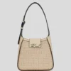 BORSA HOBO INTRECCIATA K/SIGNATURE BORSA HOBO INTRECCIATA K/SIGNATURE