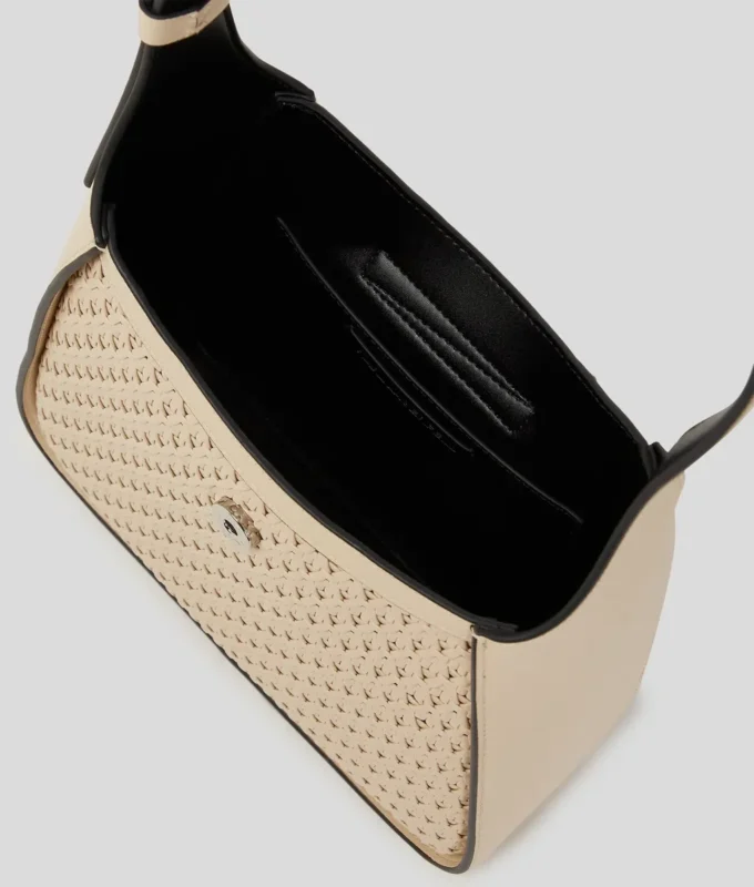 BORSA HOBO INTRECCIATA K/SIGNATURE BORSA HOBO INTRECCIATA K/SIGNATURE