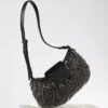 Borsa K/Signature con perline a forma di luna Borsa K/Signature con perline a forma di luna