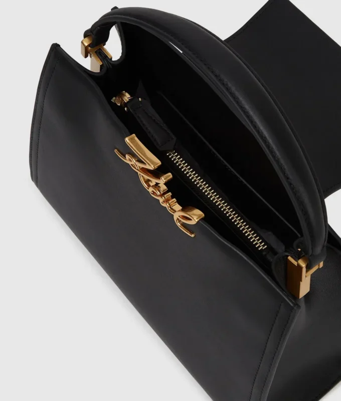 Borsa media con manici superiori K/Signature Borsa media con manici superiori K/Signature