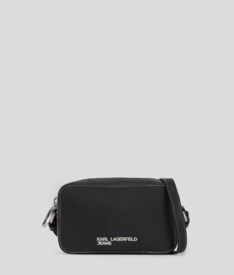 BORSA PER FOTOCAMERA CON LOGO IN METALLO