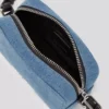 BORSA PER FOTOCAMERA IN DENIM CON LOGO IN METALLO BORSA PER FOTOCAMERA IN DENIM CON LOGO IN METALLO