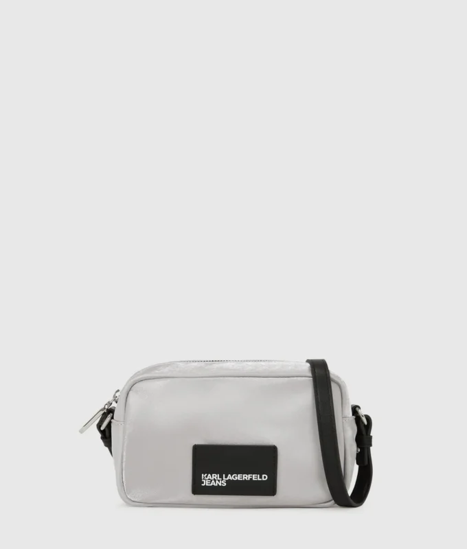 Borsa per fotocamera in nylon metallizzato Borsa per fotocamera in nylon metallizzato